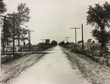 Telegraph Road near Fenkell Avenue, Bell Branch School 1913